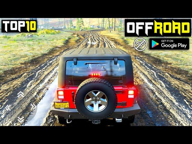 TOP 10 Realistic OFFROAD Games For Android Offline | Offroad Simulator Games Android