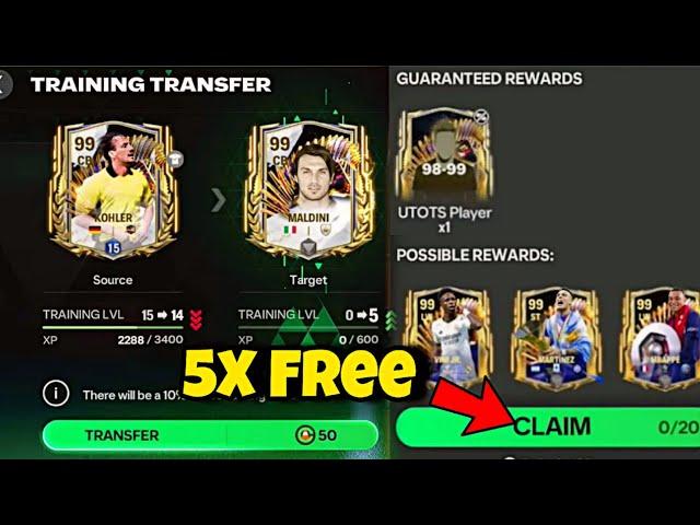 How To Get Free 5X Utots Tomorrow!! & Training Transfer Review