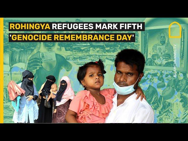 Rohingya refugees mark fifth 'Genocide Remembrance Day'