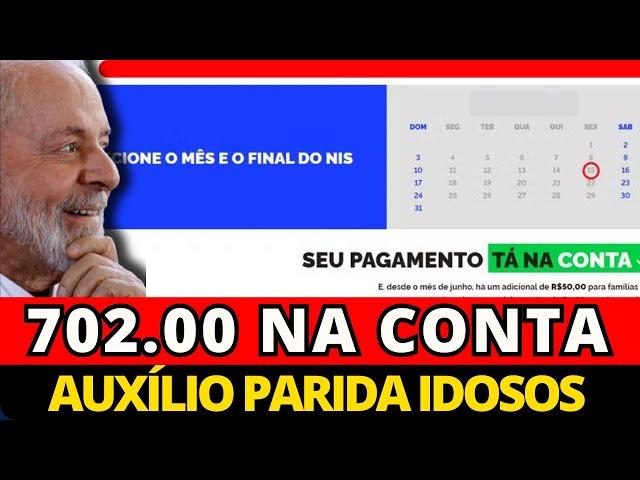 IDOSO COM MAIS DE 60 ANOS PODE RECEBER R$702  DO GOVERNO EM AUXÍLIO! PEÇA AGORA!