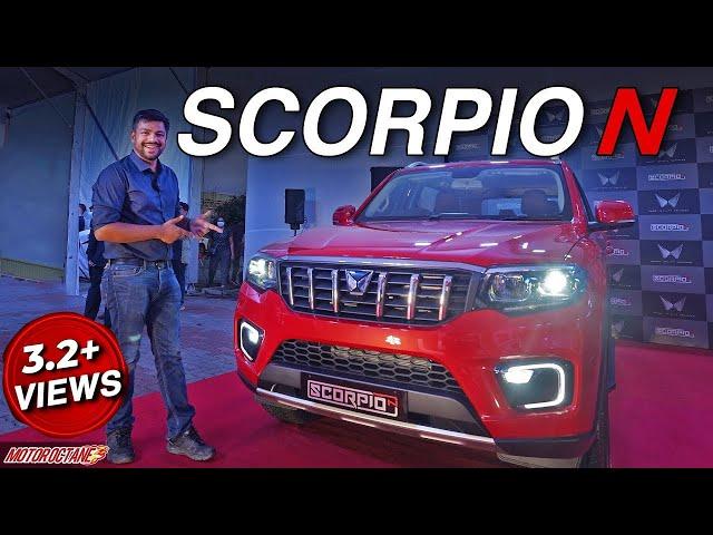 Mahindra Scorpio N All Details - Prices Revealed