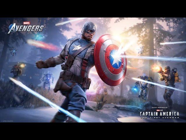 MARVEL AVENGERS GAMEPLAY CAPTAIN AMERICA-SPIDERMAN INSAME COMBAT PS5 4k