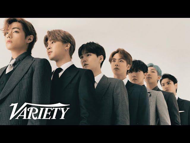 BTS: Inside Their Variety Cover Shoot