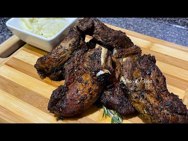 COSTILLAS DE CERDO CON ORÉGANO Y PIMENTÓN TOSTADO