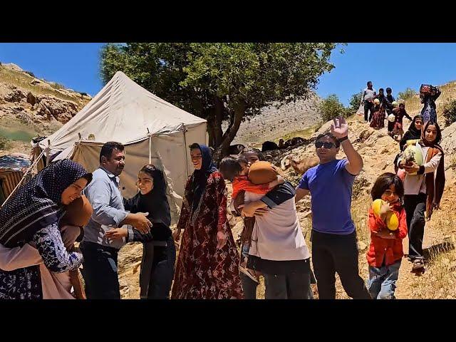 Migration of the Ghodrat's Family from the Farm and Meeting Again with the Fariba's Family