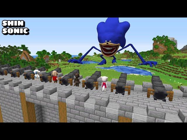 i Found Scariest SHIN SONIC  in Minecraft | Minecraft Horror |