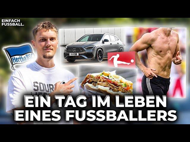 Ein Tag im Leben eines Fußballers!