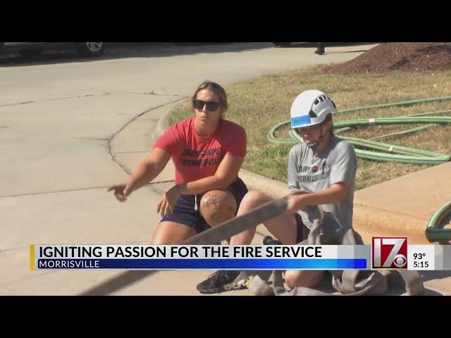 Morrisville camp inspires women to seek fire service careers