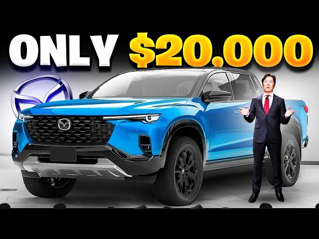 Mazda Ceo Just Revealed New $20,000 Pickup Truck & Shocked All Competition!