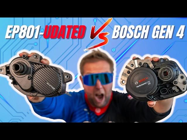 Are Shimano BACK? Bosch Race Vs Shimano EP801 Firmware Updated