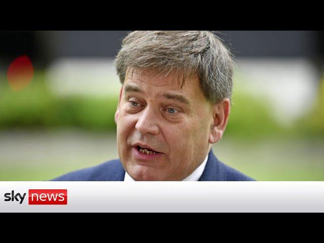 Whip removed from Tory MP Andrew Bridgen