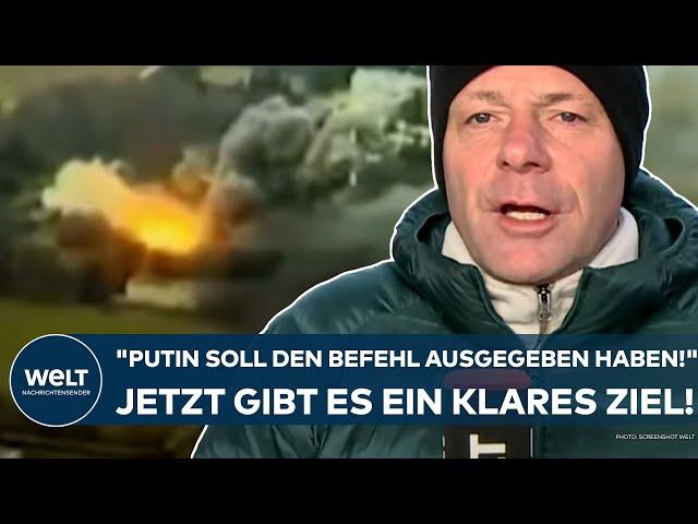 UKRAINE-KRIEG: "Putin soll den Befehl ausgegeben haben!" Jetzt gibt es ein klares Ziel der Russen!