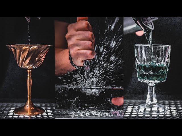 Vintage Glassware and Tools for Cocktails