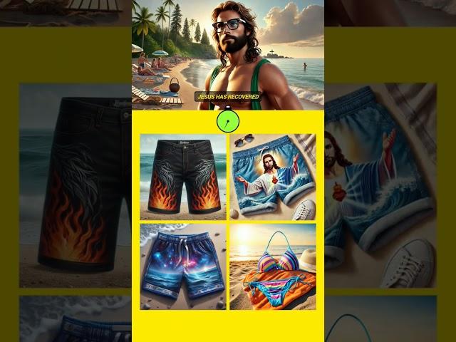 ⭐ choose the correct answer  i love you Jesus papa amen ️️#jesus #shorts