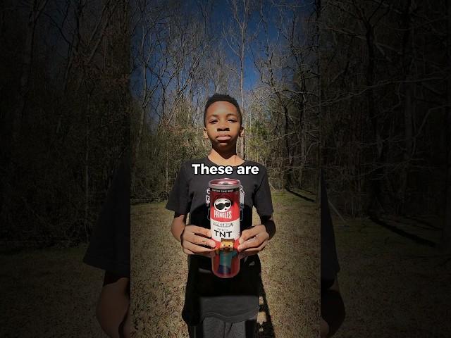 I Tried Minecraft TNT Pringles... 