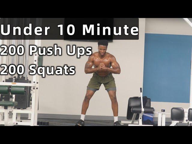 Day 26| 200 Squats, 200 Push Ups  | 30 Day Challenge