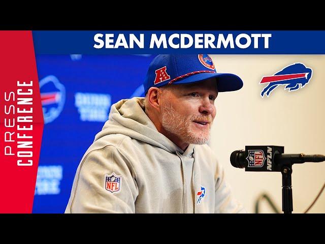 Sean McDermott Addresses Media Following Win Over Broncos In Playoffs! | Buffalo Bills