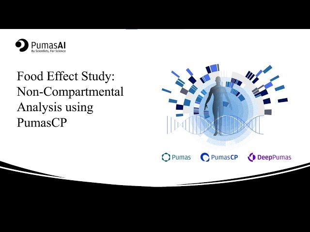 Food Effect Study: Non-Compartmental Analysis using PumasCP