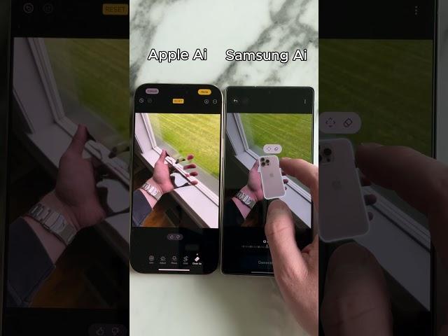 Samsung AI vs Apple AI – Which Removes Objects Better?  #samsungai #appleai #aicomparison