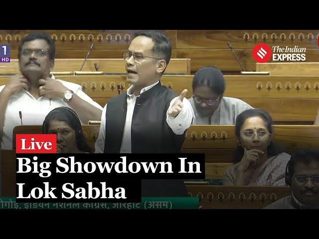 LIVE: Gaurav Gogoi's Scathing Speech In Lok Sabha Sparks Row; BJP MPs Attack Congress