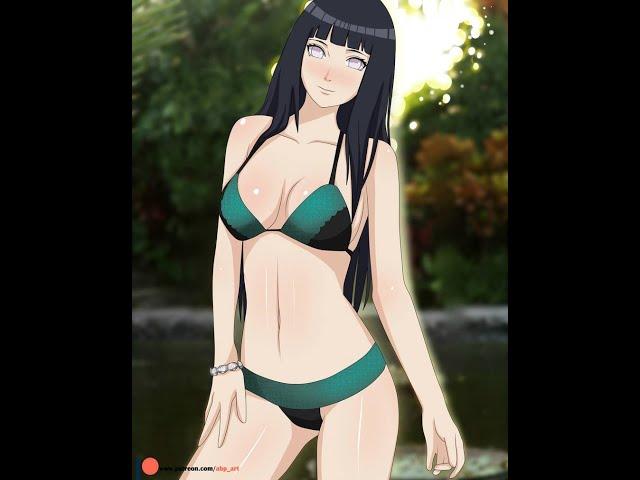 Naruto girls / Hinata / Sakura / Hanabi / Ino / #shorts #naruto