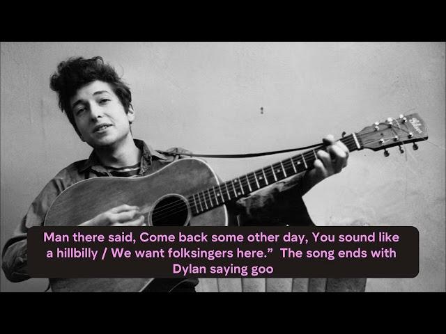 Bob Dylan - Talkin' New York (#007)