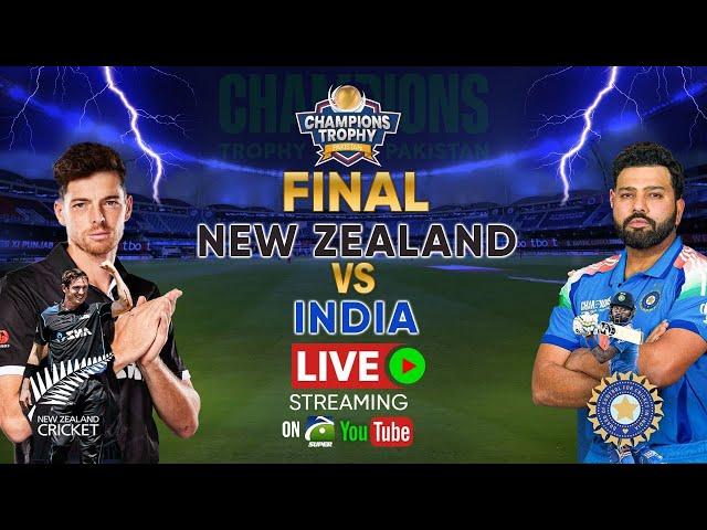 Watch Live | ICC Champions Trophy 2025 Final | India Vs New Zealand Live Streaming