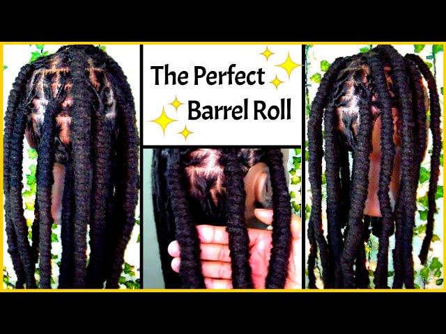 Loc Style Tutorial #30: The Perfect BARREL ROLLS | Unisex Loc Hairstyle | Loc Style for Men & Women