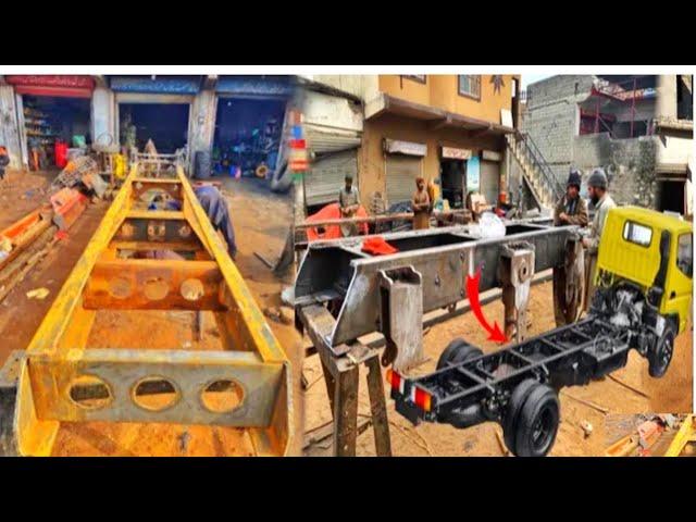 How to Hino Truck Chassis Converting 6 Wheel To 22 Wheel and Double Chassis