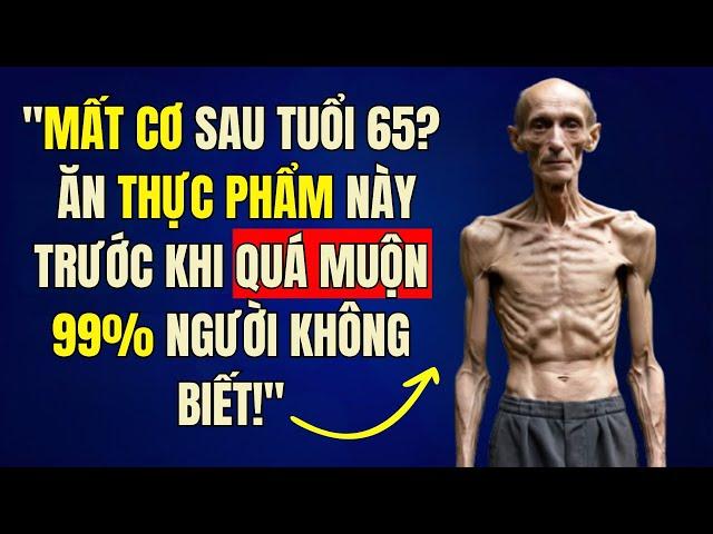 CÁC BÁC ƠI, CƠ BẮP ĐANG DẦN BIẾN MẤT NẾU THIẾU MÓN NÀY TRONG CHẾ ĐỘ ĂN!