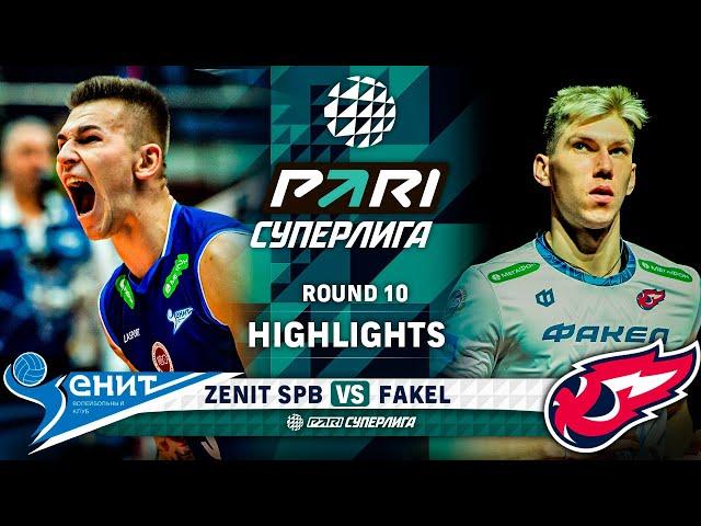 Zenit SPB vs. Fakel | HIGHLIGHTS | Round 10 | Pari SuperLeague 2024