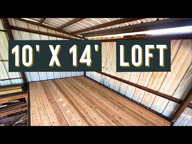 Building A Custom Loft// Steel & Wood