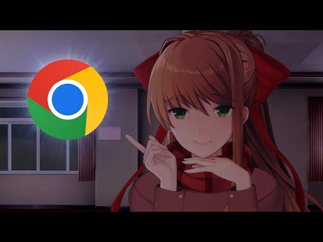 Monika Reacting to My Tabs | "Monika After Story" DDLC Mod