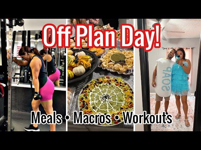 HOW I DO “OFF PLAN” DAYS | MEALS  MACROS  WORKOUTS & SUPPLEMENTS | IN WITH JEN