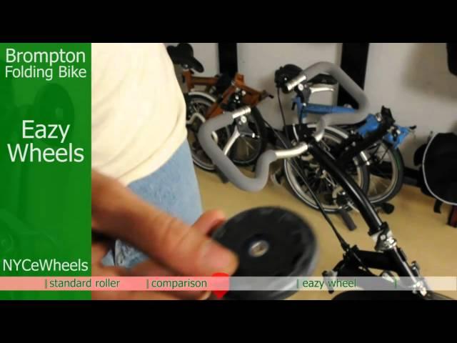 Brompton folding bike - Eazy wheels