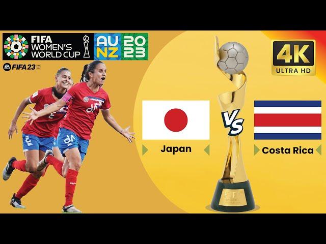 Japan vs Costa Rica |Group C | Women's World Cup Australia & New Zealand 2023 | FIFA 23 | Highlights