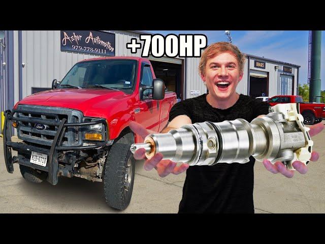 I Put The Biggest Injectors I Could Buy In My 6.0L Powerstroke