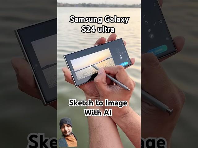 Galaxy S24 ultra Sketch to image with AI #shorts #aifeatures #galaxys24ultra #samsung #techsphere
