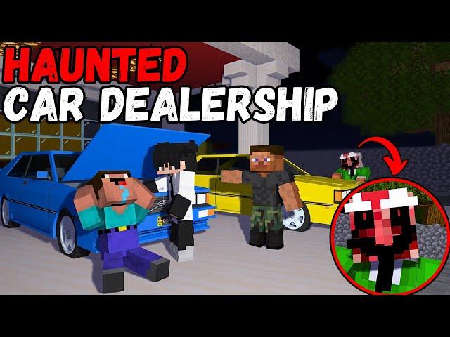 HAUNTED CAR DEALER SHIP   Minecraft Horror Story