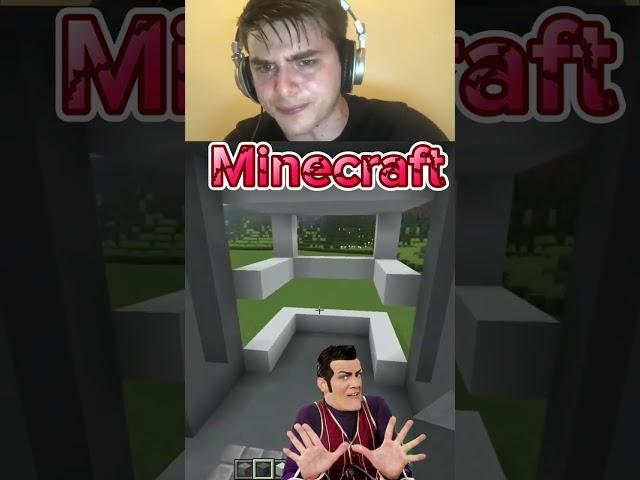 The smiling dog builds into a Megamod #minecraft  #shorts  #megamod