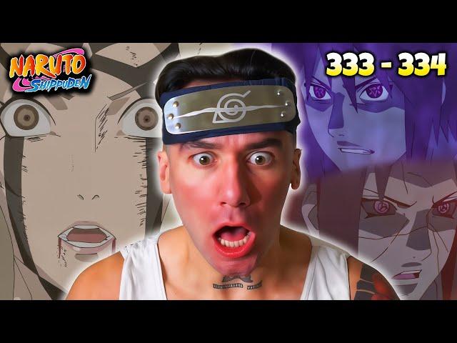 ITACHI AND SASUKE vs KABUTO !!! Naruto Shippuden Reaction: Ep. 333 - 334