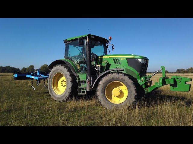 LEKO 4 késes gyeplazító + John Deere 6150R