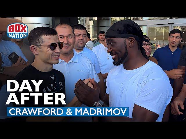 "We Will Do It Again!" - Terence Crawford & Israil Madrimov Meet