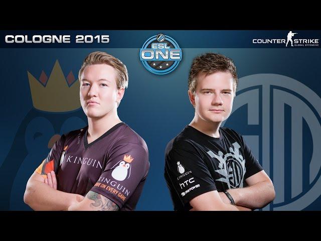 CS:GO - Team Kinguin vs. TSM [Dust2] - ESL One Cologne 2015 - Quarterfinal Map 1