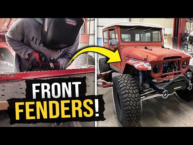 Custom Front Fenders For The FJ40!!!!