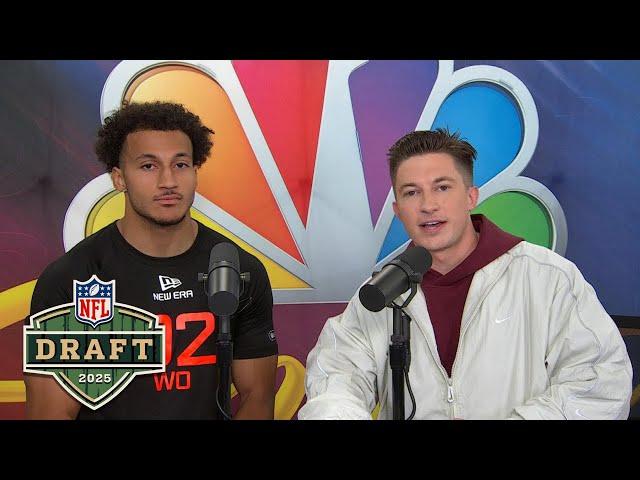 Wide receiver Elic Ayomanor on how Stanford prepared him for NFL | 2025 NFL Draft | NFL on NBC