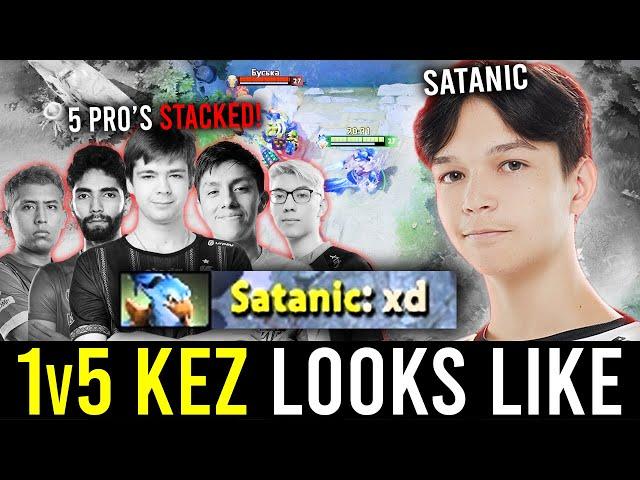 SATANIC shows why this NEW HERO actually can 1v5! (vs. 5 PRO's STACKED!)