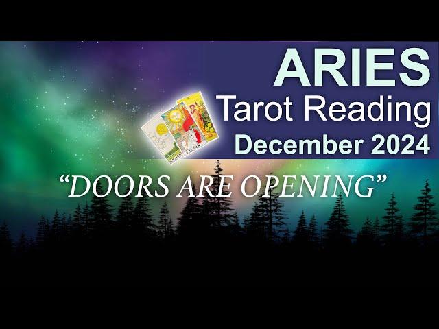 ARIES TAROT READING "A GOLDEN GIFT ARIES" December 2024 #aries #december2024 #tarot