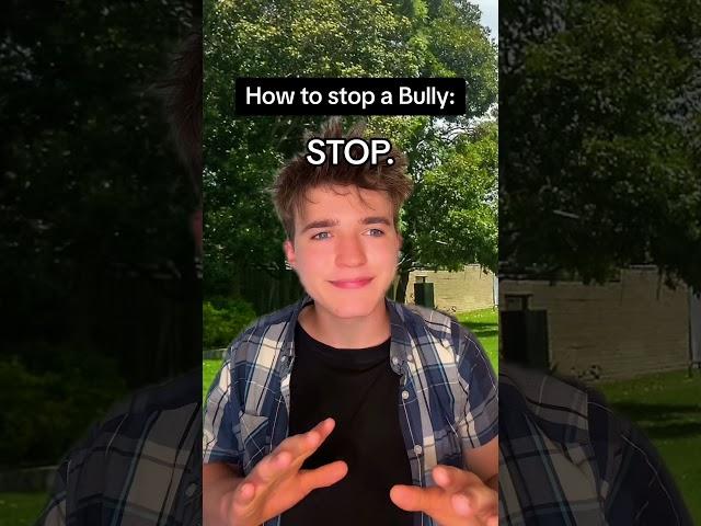 How to Stop a Bully.