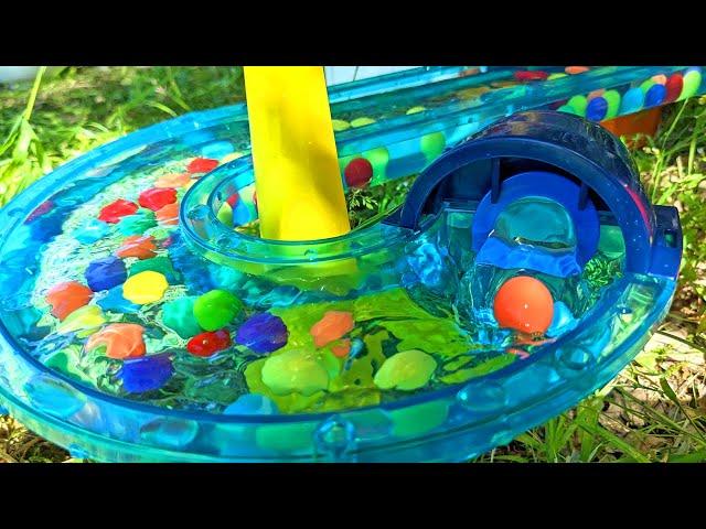 Somen Wiggle10 kinds of water slides! water sounds and asmr